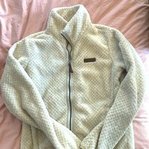 Columbia, Full Zip Sherpa Fleece Jacket. Size small